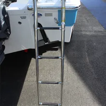 ^^Best Offers 4 Steps Marine Boat Stainless Steel Telescoping Ladder Deck Outboard Swim Platform ^^Best Offers 4 Steps Marine Boat Stainless Steel Telescoping Ladder Deck Outboard Swim Platform