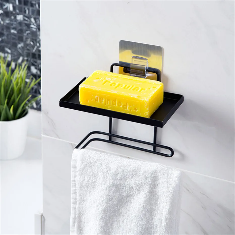 MeyJig Iron Toilet Roll Paper Holder Bathroom Towels Storage Rack Makeup Cosmetic Storage Shelf Kitchen Tools Organizer2