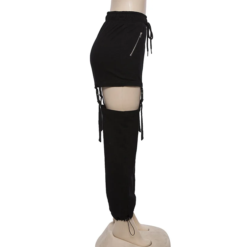 Женские свободные спортивные штаны с высокой талией на шнурке широкие расклешенные брюки широкие для тренировки ног фитнеса женские леггинсы для бега брюки больших размеров