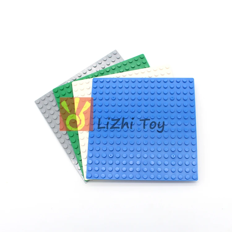 

MOC Baseplate 16x16 for Small Bricks Baseplate Board DIY Building Blocks Toys For Children Compatible with LegoINGLYS