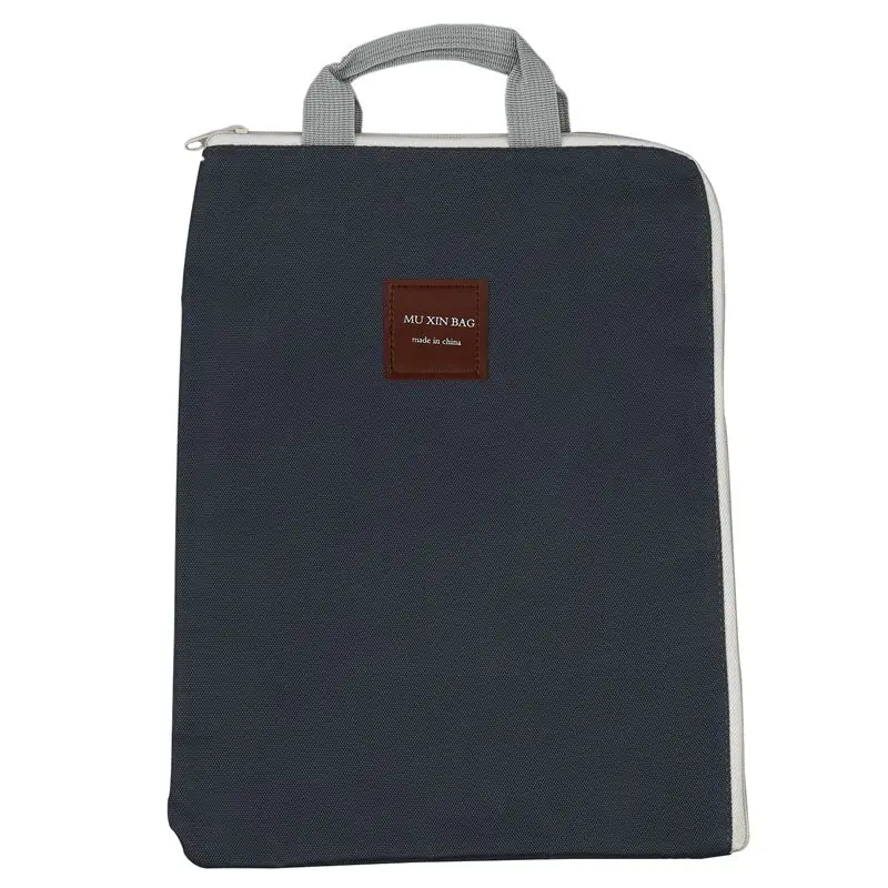 

Simple Solid A4 Big Capacity Document Bag Business Briefcase Storage File Folder for Papers Stationery Student Gift