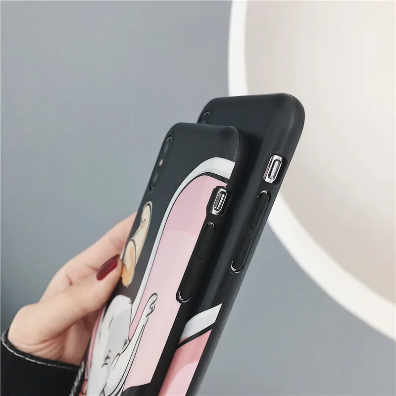 Leuke чехол для iPhone X XS Max XR 8 7 6 6S Plus противоударный мягкий из ТПУ| |