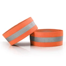 Светоотражающая лента на запястье, леггинсы, высокая видимость, светоотражающие ходовые части, ремень безопасности для езды на запястье, светоотражающие полоски на ногу для мужчин и женщин