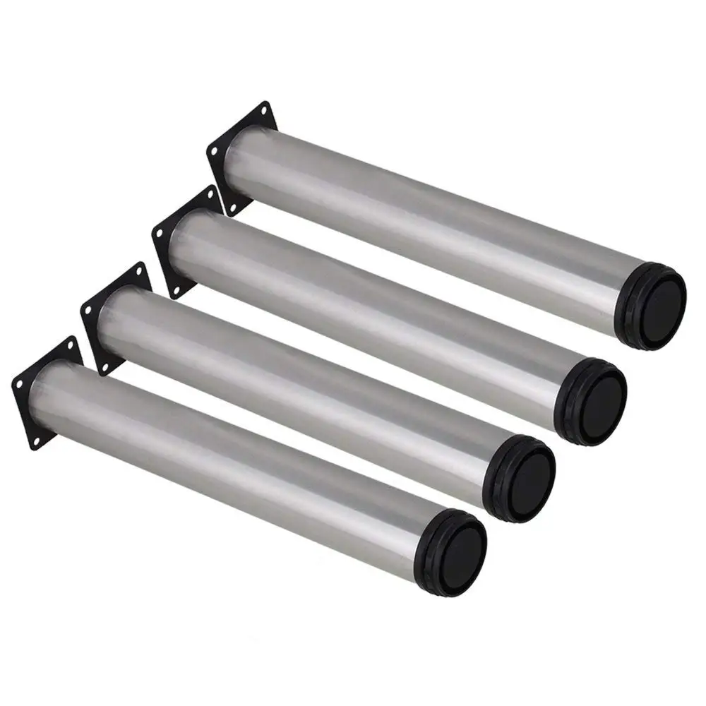 

Stainless Steel Adjustable Furniture Cabinet Sofa TV Bed 350mm Feet Legs Pack of 4