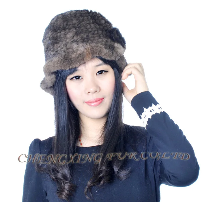

CX-C-186A 2017 New Products Alibaba China Mink Fur Ladies Fashion Hats