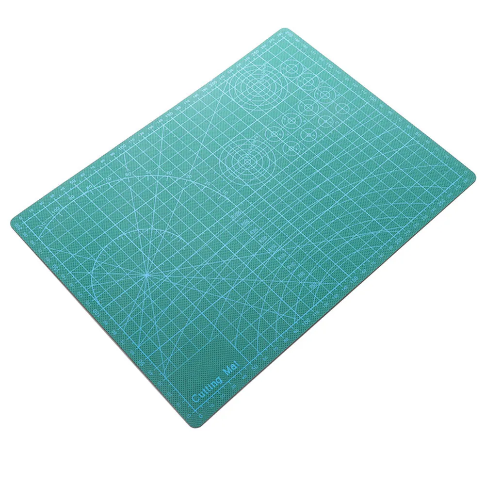 22cm*30cm Double-Sided Self Healing Rotary Cutting Mat Non-Slip PVC for Hobby Fabric Cutter Craft Knife Set A4 Cutting Mat