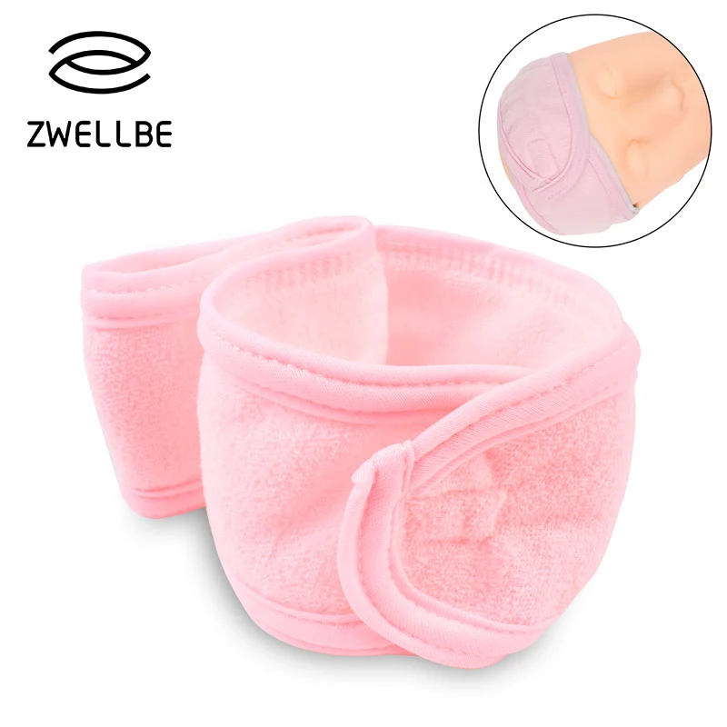 

Cosmetic Headbands Soft Bowknot Elastic Hair Band Hairlace for Washing Face Shower Spa Makeup Tools Magic Tape Makeup Hairband