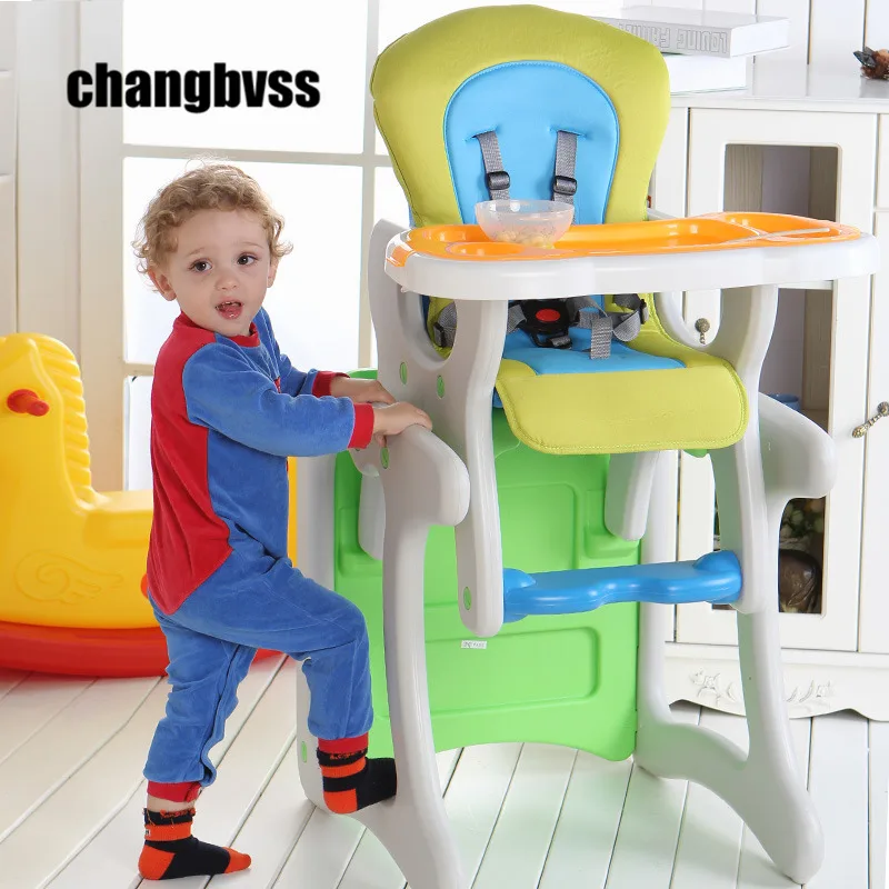Ребенка стул для кормления стульчик отделимые стул стол многофункциональный детская высокой кормления ужин стул стол Бесплатная доставка