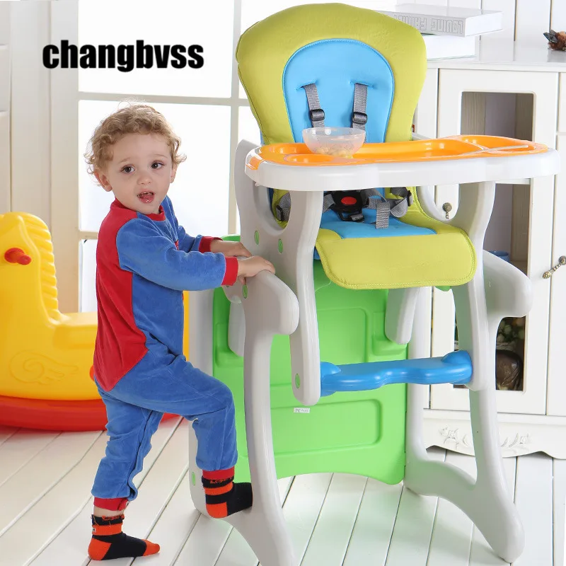 Baby Dining Chair Baby Feeding Highchair Separable Chair Desk Multifunctional Baby High Feeding Dinner Chair Table Free Shipping