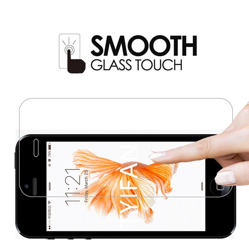 2 шт закаленное стекло для apple iphone se 5 5s 5c s c e Защитное экрана протектор i phone