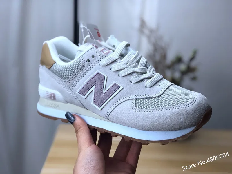 Оригинальные женские кроссовки NEW BALANCE NB574 в стиле ретро; спортивная обувь для отдыха и бега; Размеры 35-39