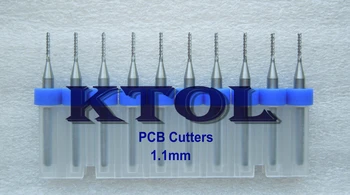 

Free Shipping 3.175*1.1mm CNC Corn PCB Milling Cutter Router Bit, Import Tungsten Steel Carbide PCB Endmill Cutter CNC Tools Set