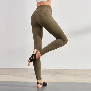 

2019 European and American women's new fitness running outdoor sports pants