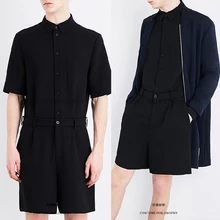 27-44 Для мужчин One Piece рабочая одежда оснастки кусок одежды один кусок одежды большие размеры комбинезон боди певица костюмы