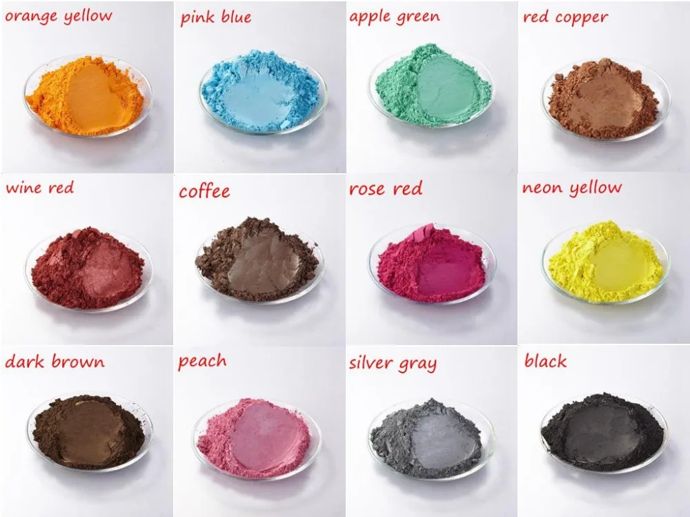 

pearlescent Pigment Pearl powder dye ceramic powder paint coating Automotive Coatings art crafts coloring for leather ,DIY nails