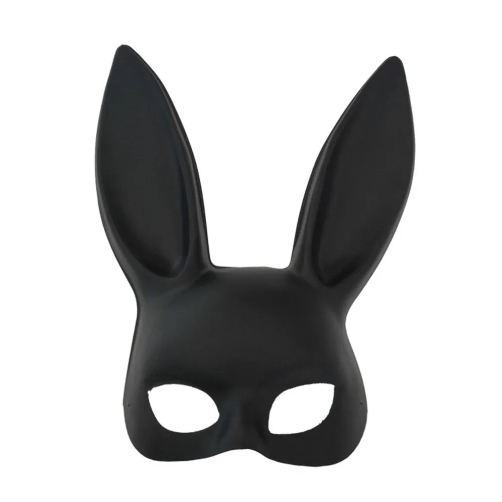 Маска кролика, Женская Маскарадная маска кролика на день рождения, Пасху, Хэллоуин, вечеринку, костюм, аксессуар