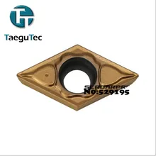 taegutec DCMT11T304-PC TT9080 DCMT11T308-PC TT9080 DCMT 11T308 11T304 10 шт. токарный станок инструмент для контурного станка инструменты фрезы твердосплавные пластины