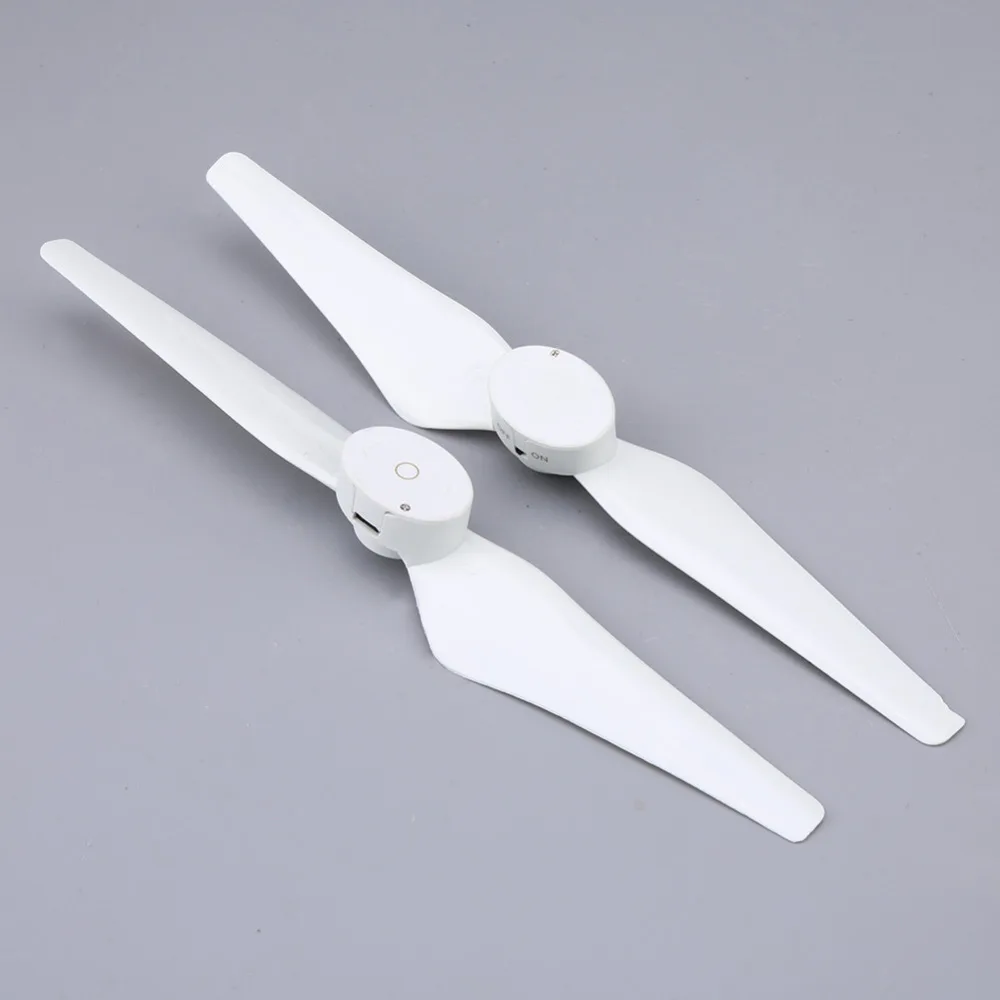 1 Pair High Quality Nylon LED Light Propellers Lighting RC Drone