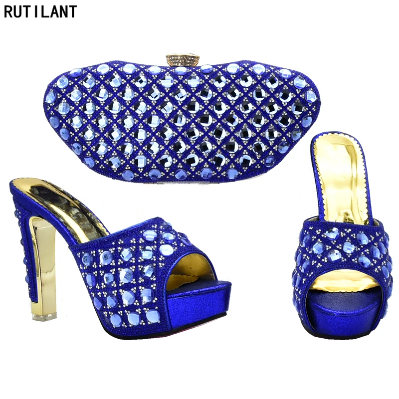 Alta Y Juego plata Tinto Calidad Tacón oro Boda Azul Nigeria fuchsia vino 2019 La Zapatos Para Alto Mujer Bolso Fiesta Conjunto De África A dXCwAqw