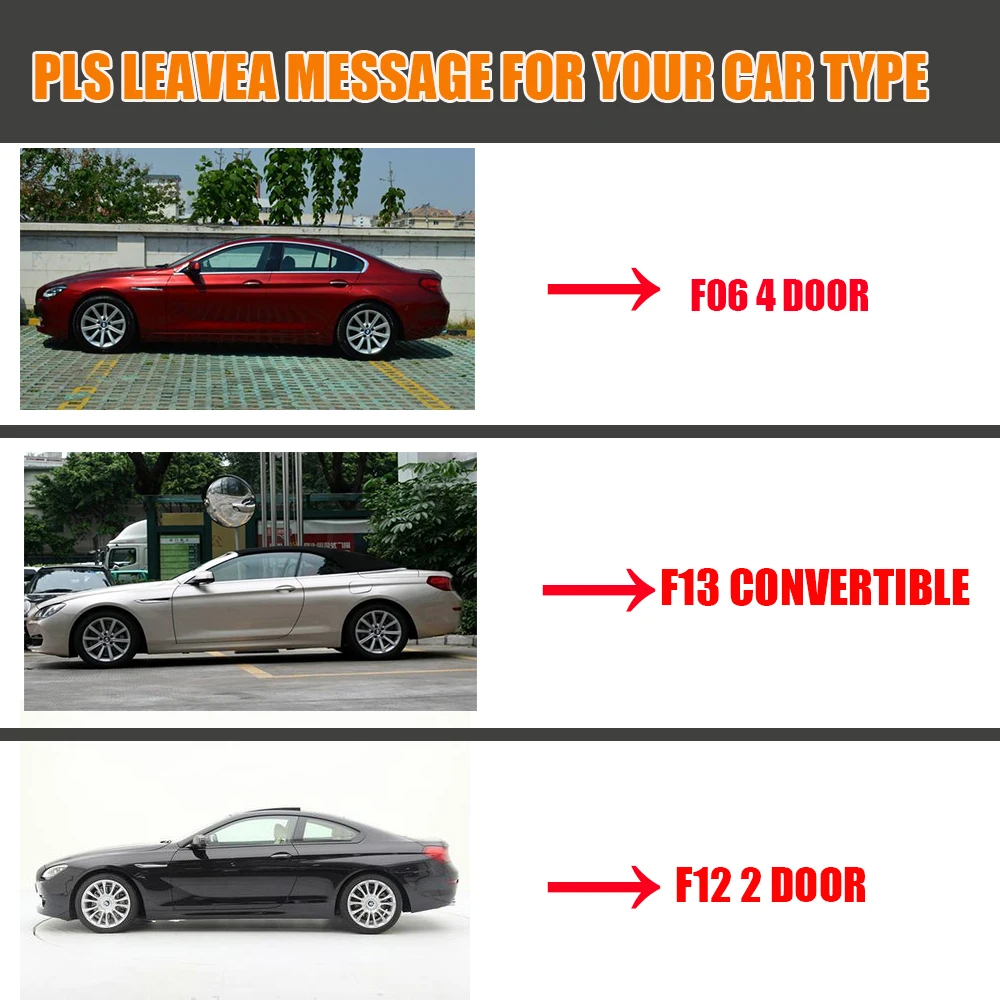 F06 V стиль углеродное волокно задний спойлер багажника для BMW F12 F13 640i 650i 640d 2012 2013 2014