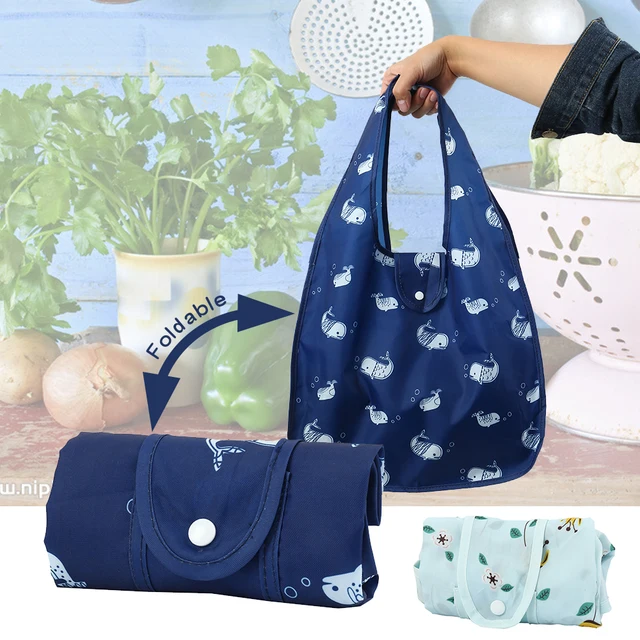 Cute Reusable Ping Bag Eco Friendly Grocery Supermarket Mom Cute Reusable Ping Bag Eco Friendly Grocery Supermarket Mom Tote Foldable Fabric