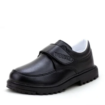 

Autumn Winter Leather Boys Girls School Shoes Fashion Casual Children Shoes Breathable Boy Girl Warm Black Kids Toddler Footwear