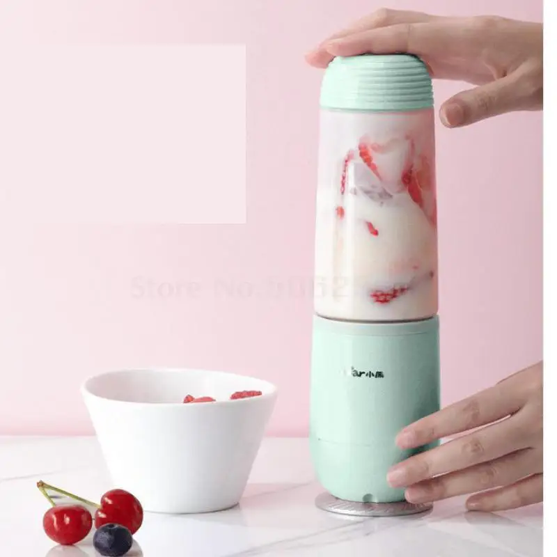 

Juicer Domestic Small Portable Glass Cup Fried Juice Automatic Red Mini Net Trill