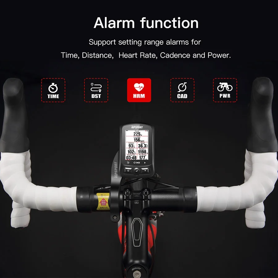 I gps порт ANT + IGS618 велосипедный Bluetooth беспроводной секундомер Спидометр
