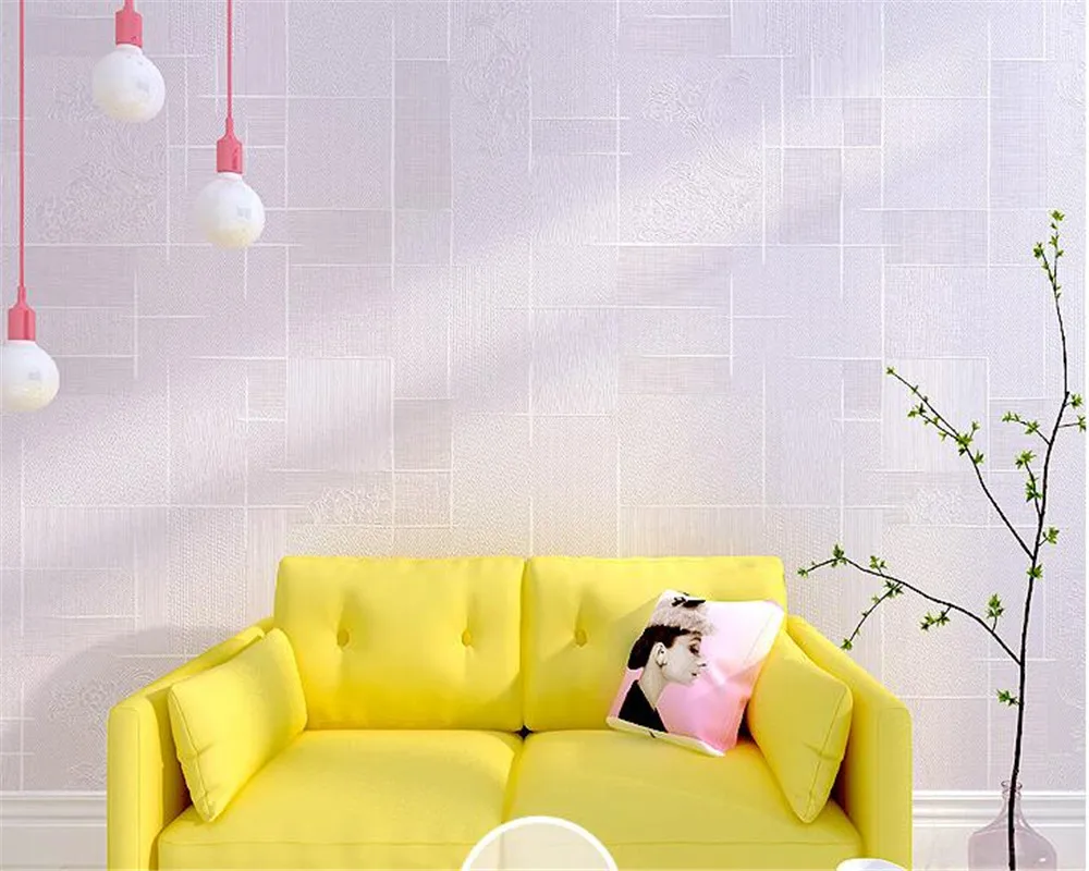 Toko Online Beibehang Modern Kamar Tidur Background Wallpaper 3D