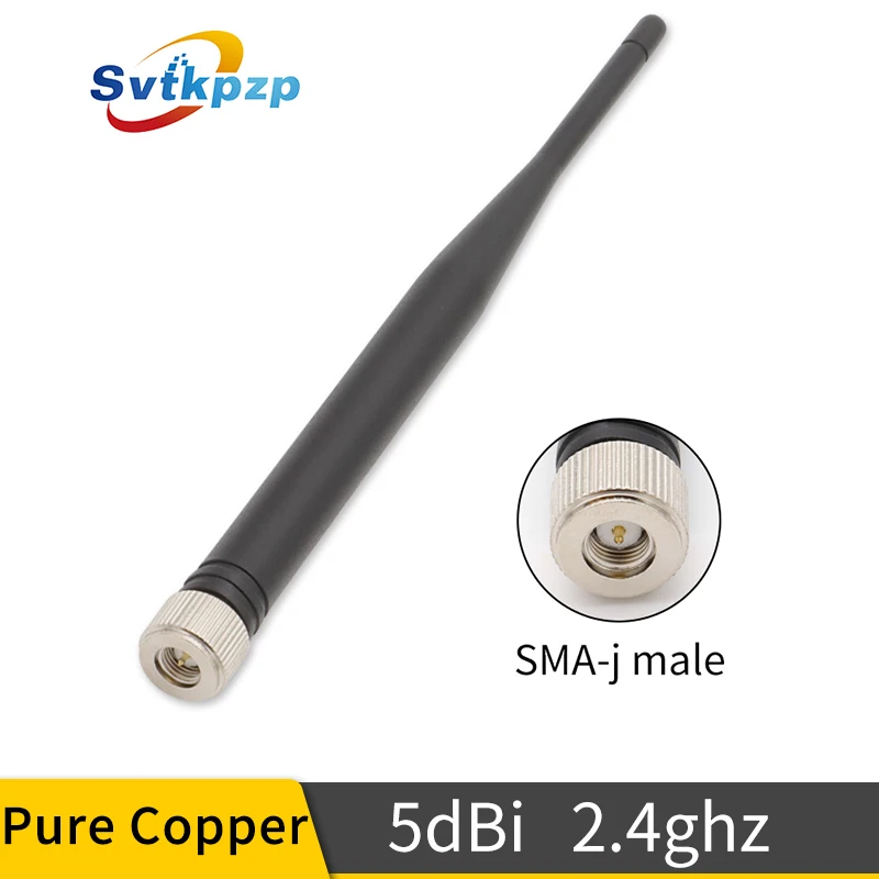 

5dBi High Gain MIMO SMA 2.4G Antenna Repeater Amplifier WIFI Module Transmitter Receiver 2.4ghz Antenna Router Wlan Aerial