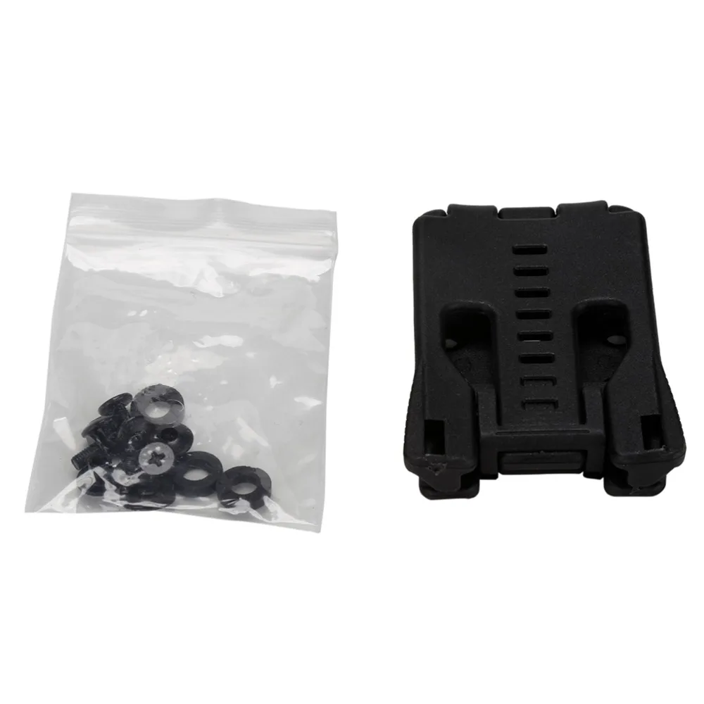 

Black Multifunction Waist Clip Back Clamp with K Sheath Scabbard Outdoor Plastic EDC Gear Tools Camping Hiking Travel Kits 1PC