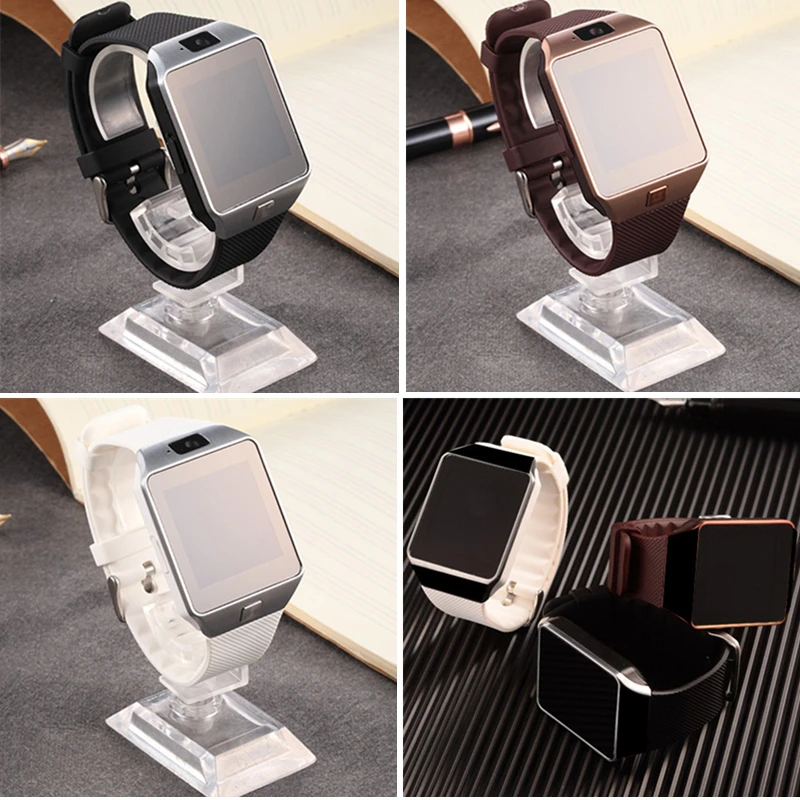 Оригинальный DZ09 Smartwatch Bluetooth Smart часы android телефон вызова SIM карты памяти для IOS Apple