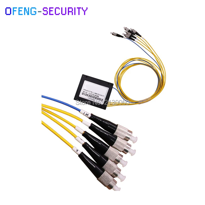 

FC UPC PLC Splitter 1X 4 Single mode FC splitter fiber optic 1x4 FC upc plc splitter/ 1x4 Single mode plc splitter