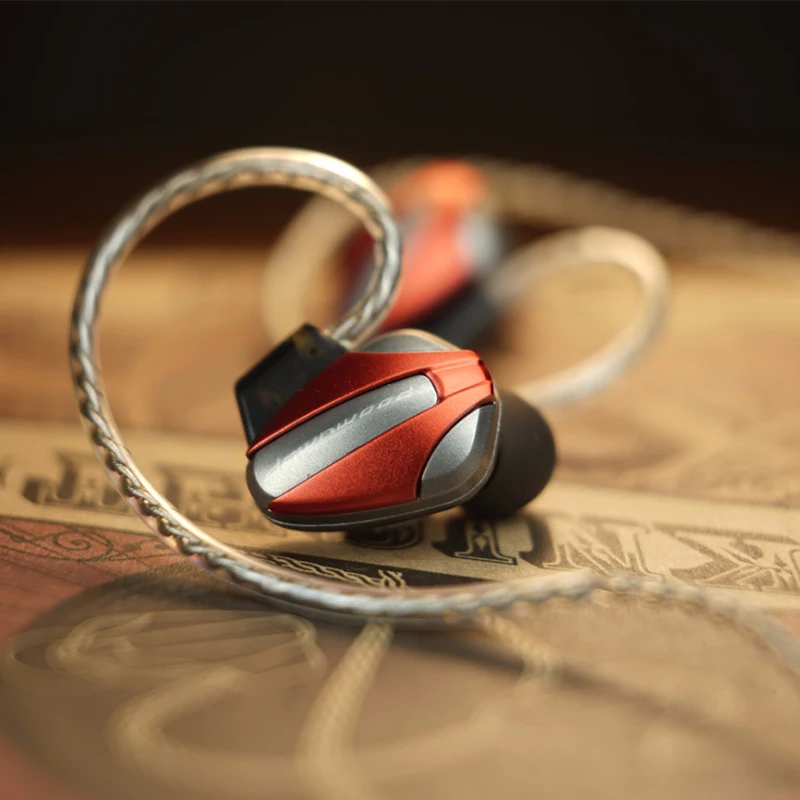 Динамические наушники вкладыши HIDIZS Dawnwood ST08 с высоким разрешением IEMS со съемным