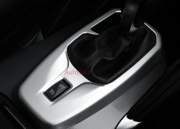 For Renault Koleos 2017 Matte ABS Chrome / Carbon fiber color plastic Left-han Drive Inner Gear Box Panel Cover Trim 1pcs | Автомобили и