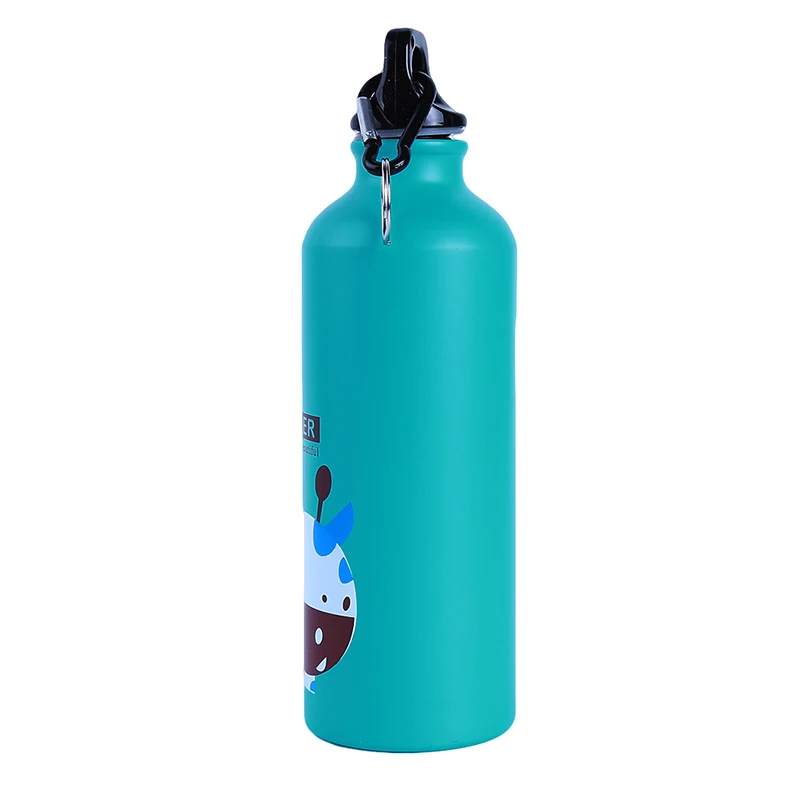 Алюминиевая бутылка для воды и напитков, Спортивная бутылка 500 мл, бутылка для воды для тренировок на открытом воздухе
