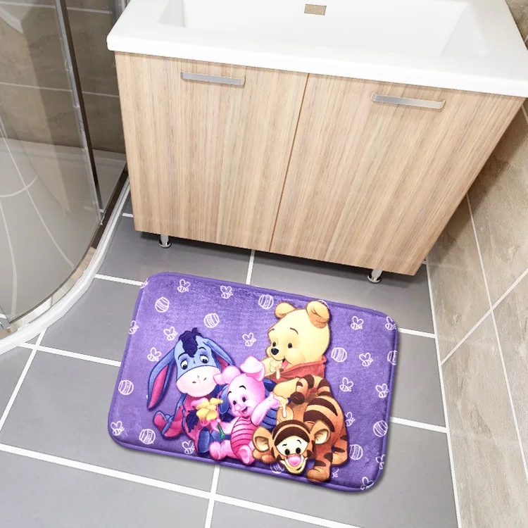 Детский коврик с рисунком медведя, 38x58 см, коврик для ванной комнаты, коврик для кухни, детский коврик для мальчиков и девочек, коврик для игр, коврик для спальни