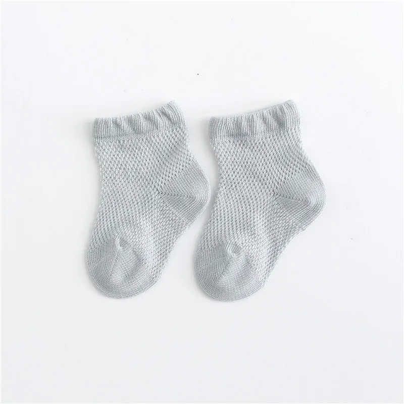 Детские носки летние тонкие сетчатые детские носки для новорожденных носки для малышей хлопковые носки для малышей
