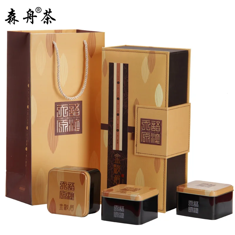 Black tea paulownia gift box quality | Продукты
