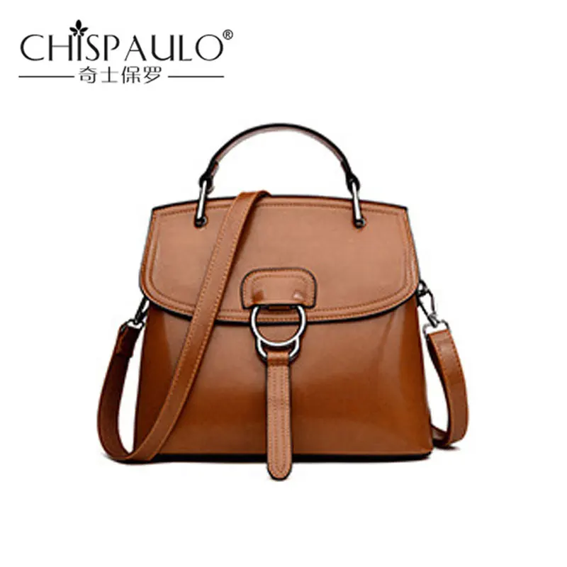 

Original CHISPAULO Brand 2018 New Women Handbag Bag Genuine Leather Women Shoulder Messenger Bags Luxury Occasion Ladies Bag