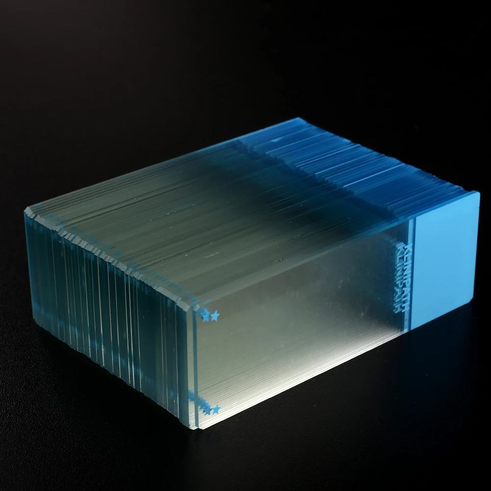 Professional real 50PCS Microscope Slides Cover Glass Lab preparation