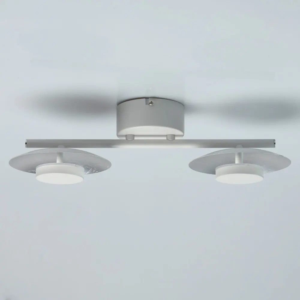 Спот Галатея 2*6W LED 220 V белый