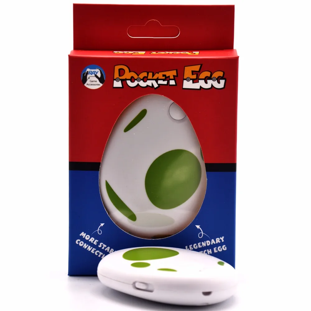 JZW-Shop New Pocket Egg Pokemon Go Auto Catch Auto Spin Connects Two Phones at The Same Time for Pokemon Go Plus Accessory Compatible with iPhone and Android Blue 