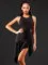  Latin dance dress clothes female high-end professional performance clothing sexy costumes tassel Latin dress art -A3163 