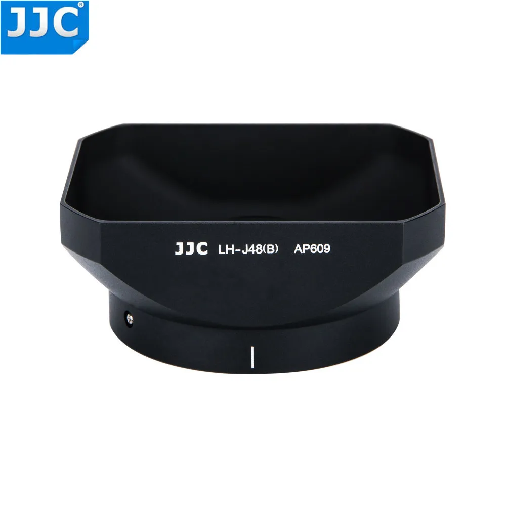 JJC квадратная черная металлическая крышка объектива абажур для Olympus M.ZUIKO DIGITAL ED 12