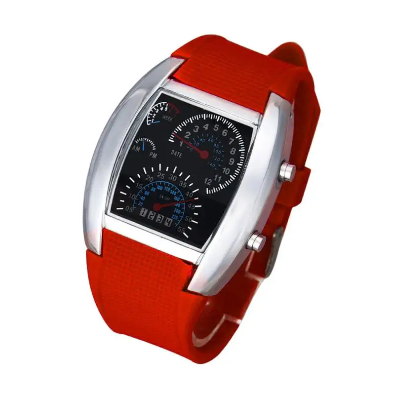 Watch Digital LED Electronic Watch Man Sports Watches Chronograph Men Clock Flash LED Watch Gift Mens Lady Sports Car Meter 4* Watch Digital LED Electronic Watch Man Sports Watches Chronograph Men Clock Flash LED Watch Gift Mens Lady Sports Car Meter 4*