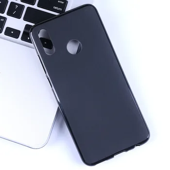 

Slim TPU Phone Cover For Huawei P Smart 2019 Soft Silicone Scratch Resistant Protective Matte Case For Huawei P Smart 2019 Black