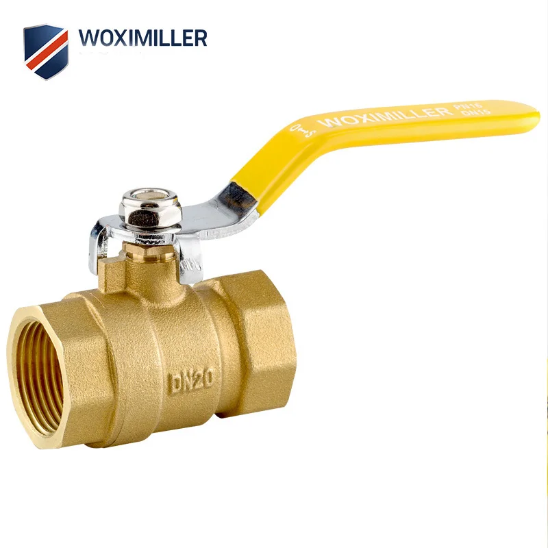 Brass Ball Valve DN8 DN15 DN20 DN25 DN40 DN50 Plastic Coated Lever