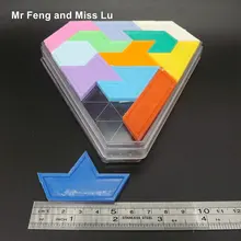 Katamino игры для маленьких Пластик обучение геометрия развивающие игрушки Puzzle Монтессори раннего