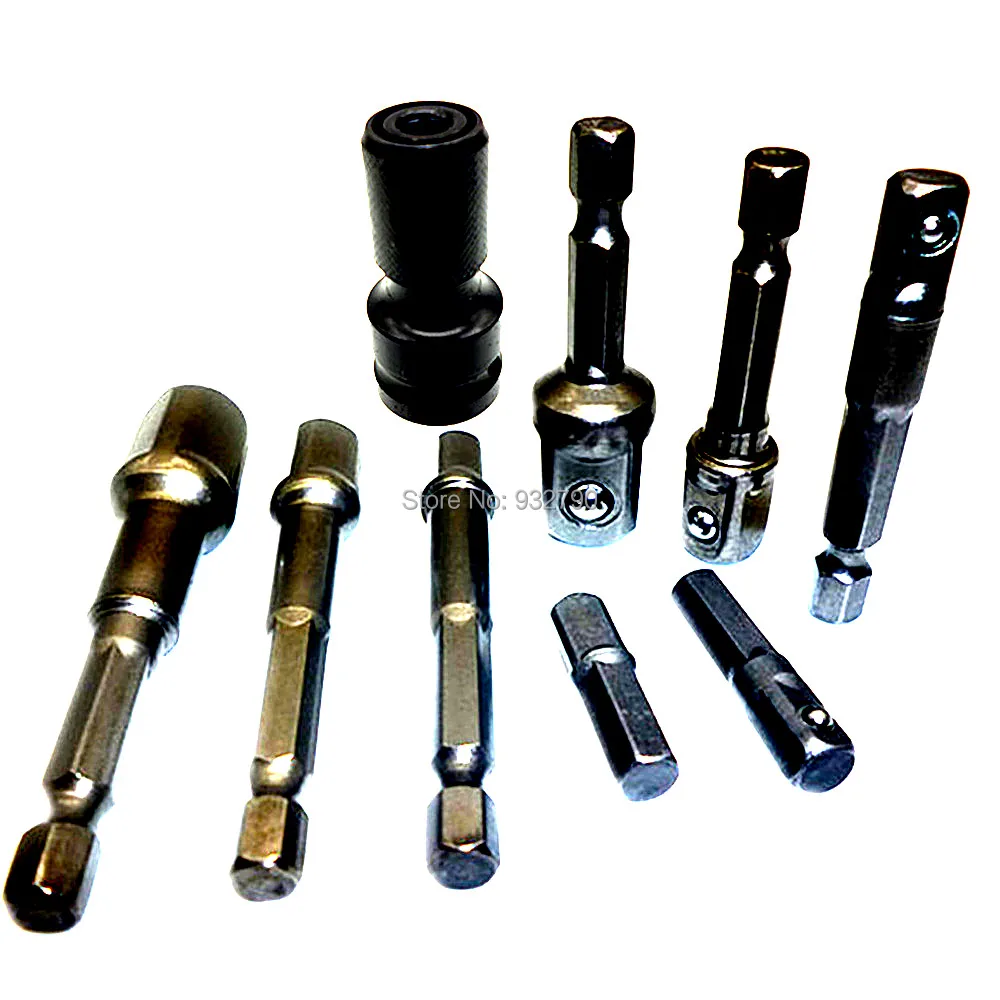 Удлинитель адаптера 25 мм с шестигранным приводом 1/4 &quotна розетки 1/4&quot 1/2 &quot3/8&quot